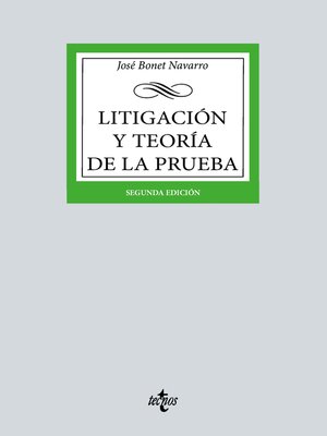cover image of Litigación y teoría de la prueba